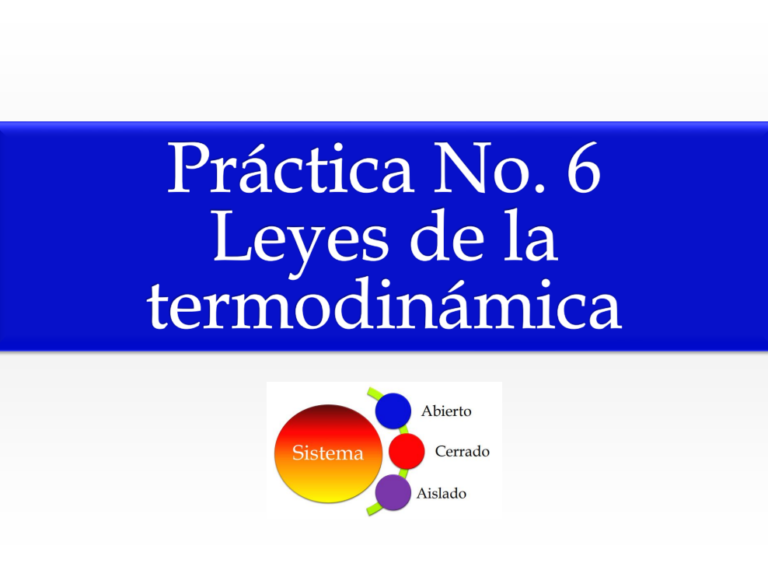 Leyes de la termodinámica UNAM PDF ¡DESCARGAR AQUÍ! | Guía Unam